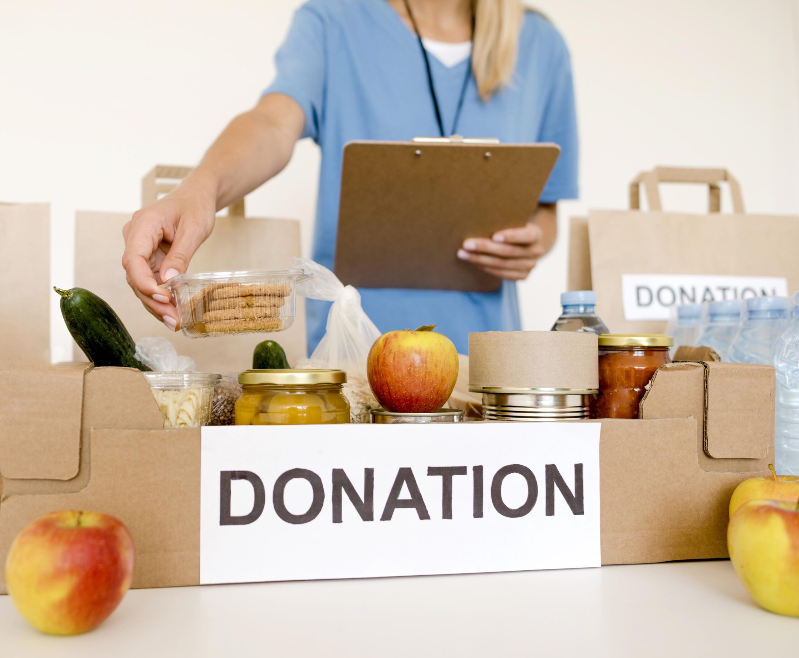 front-view-donation-box-with-provisions